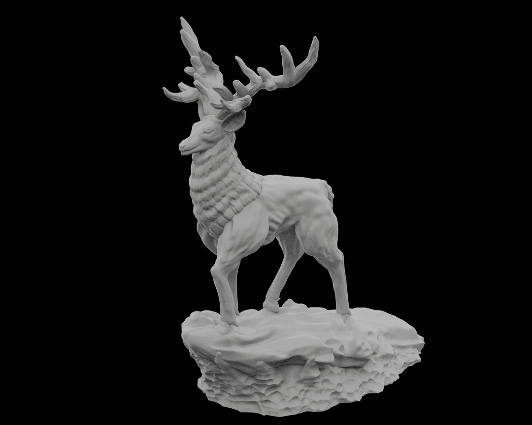 Elf - Rider - Stag - V0 - by STF_CSC