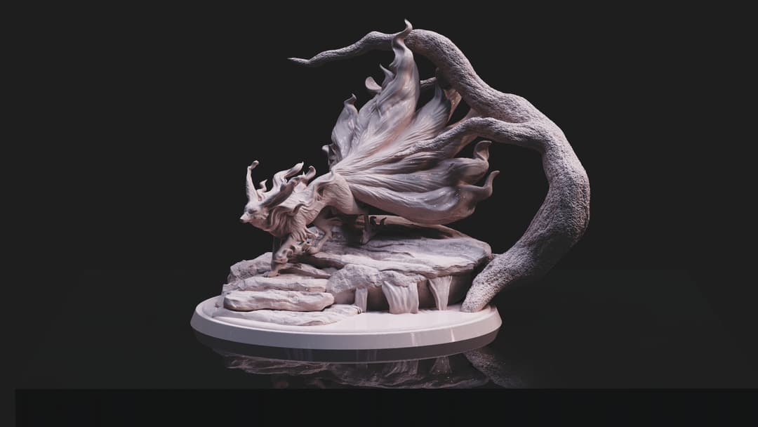 Kitsune Diorama