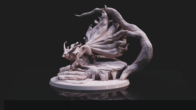 Kitsune Diorama