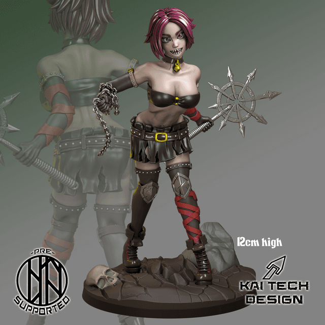 Cultist Chan 120mm anime figure