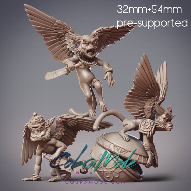 Zephyrian Flying Monkeys (Pre-Supported)