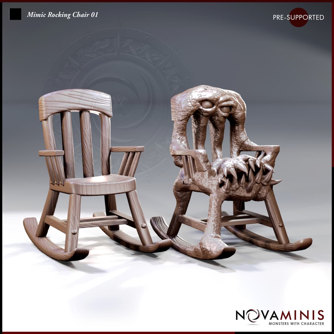 Mimic Rocking Chair 01