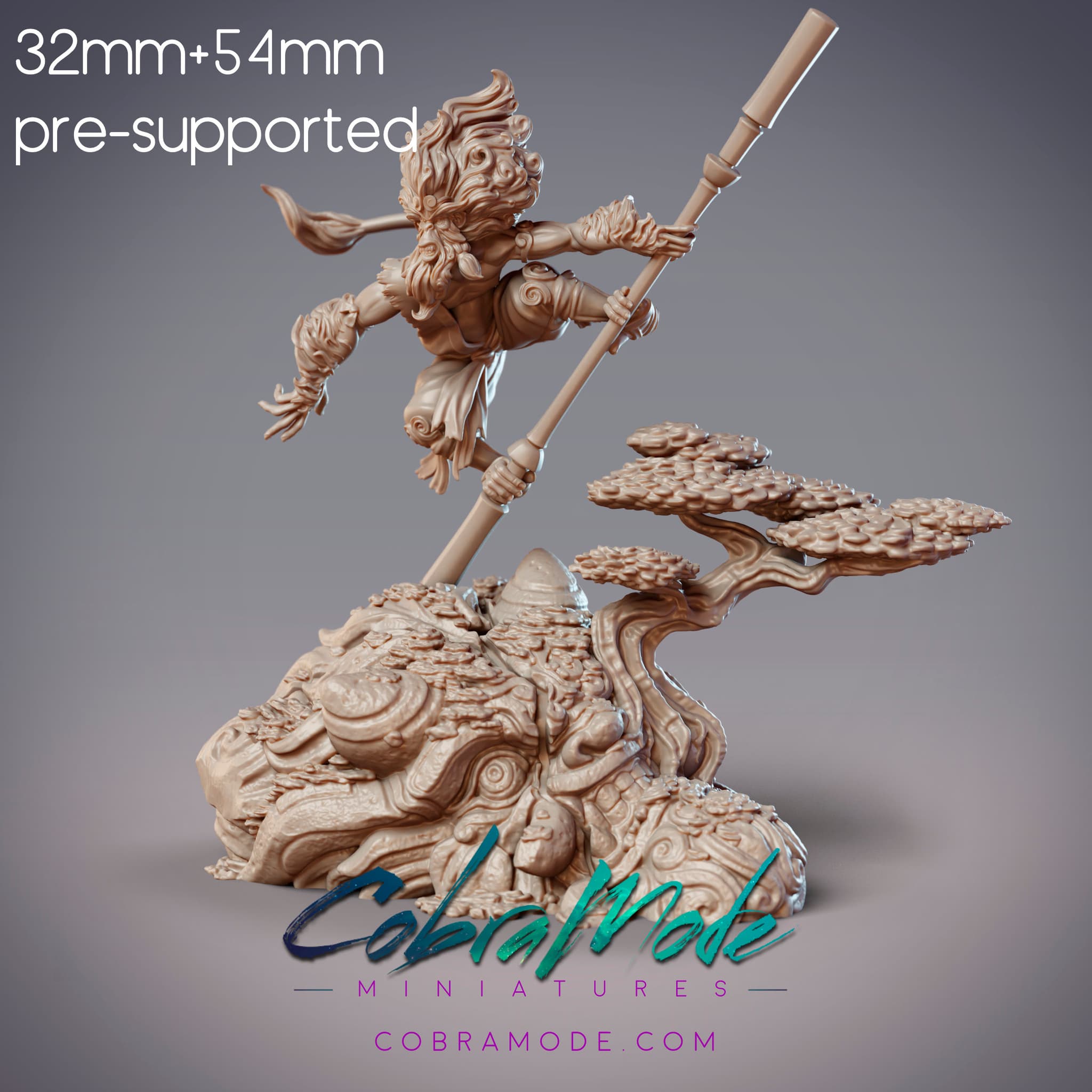Monkey Warrior - Saeno, Sarugami Zuijin (Pre-Supported)