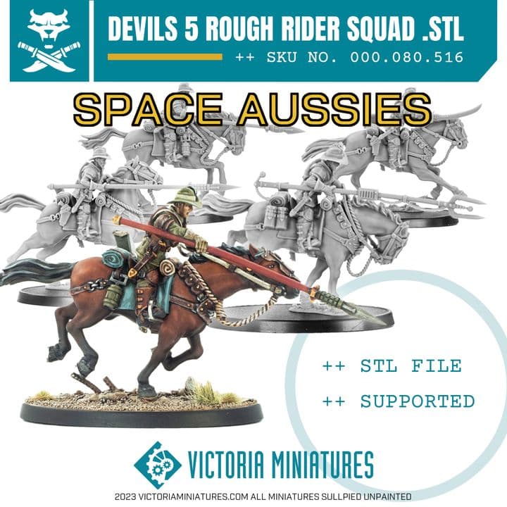 Van Diemen's World Devils Rough Rider Squad