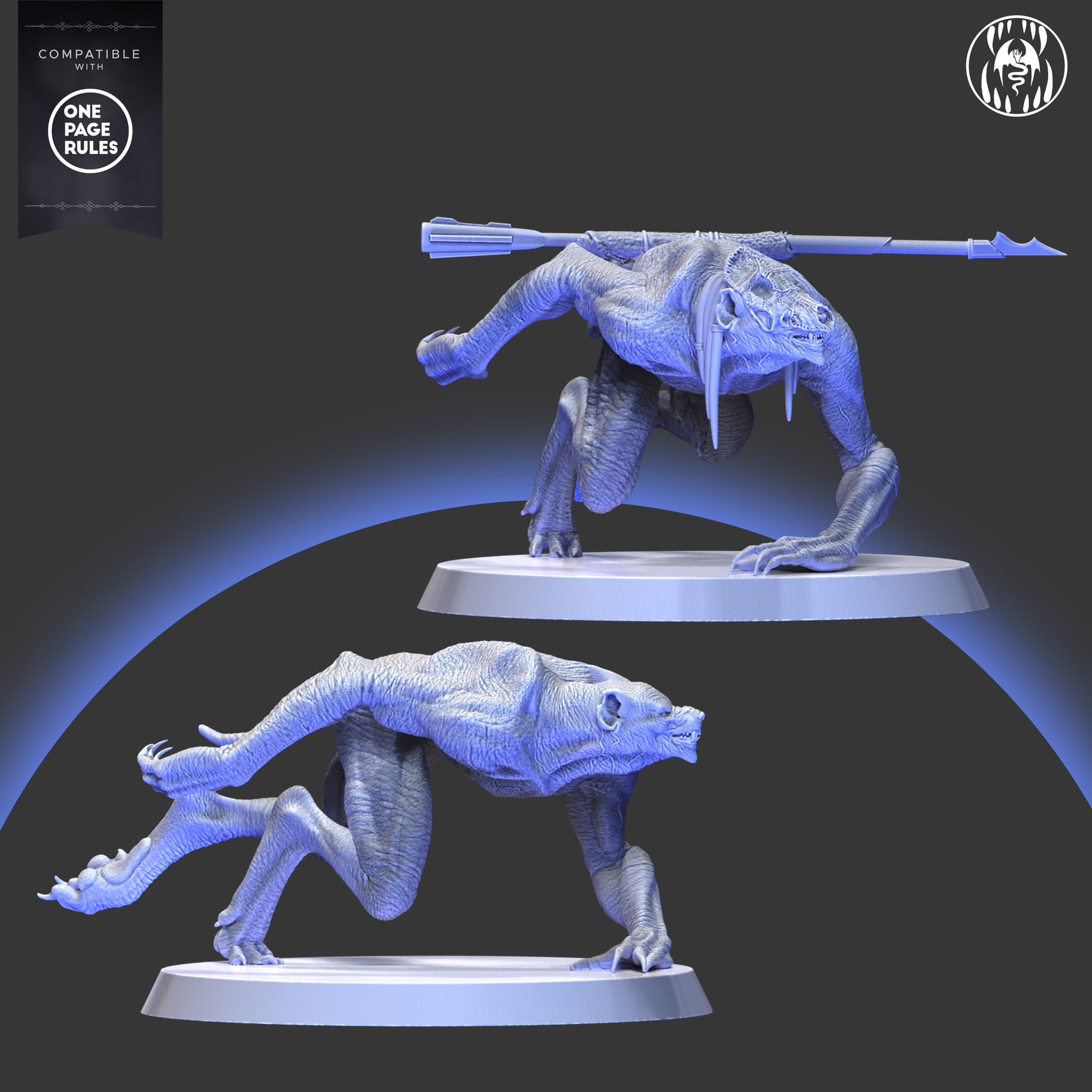 Assassin Skinny Predator Werewolf 2 versions