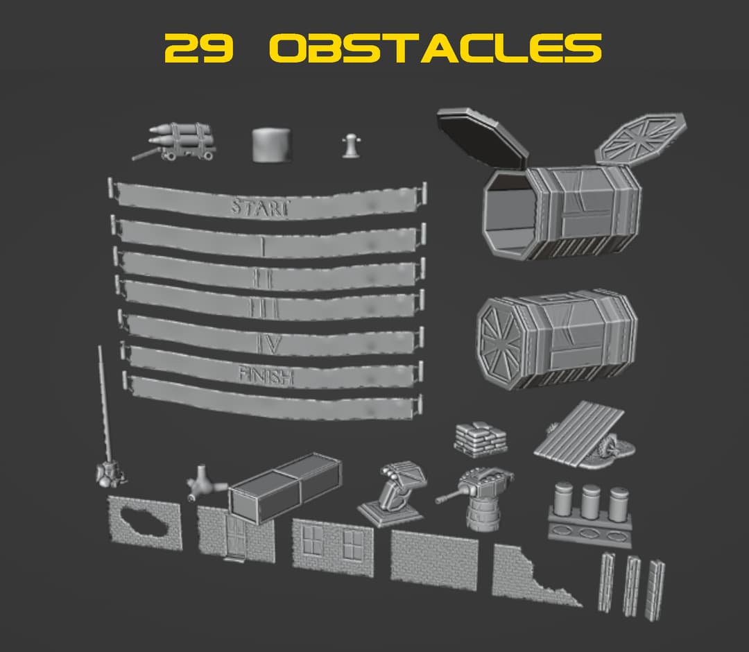 Post Apocalyptic Vehicular Combat Obstacles