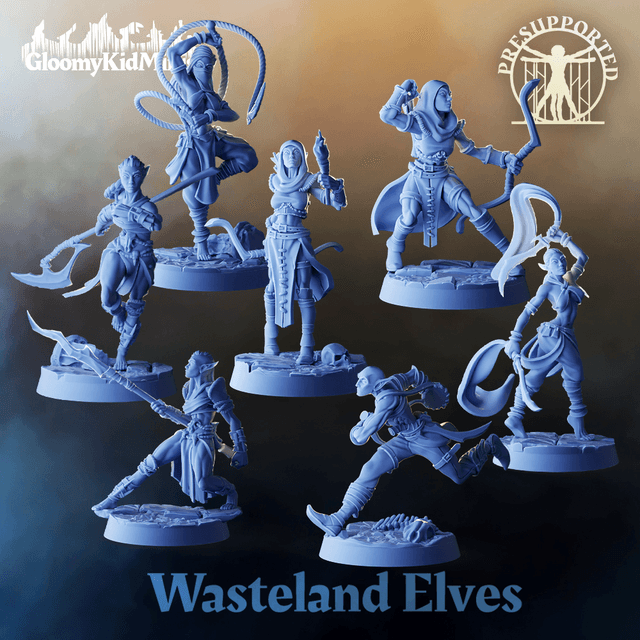 Wasteland Elves + Modular Weapon Options (Dark Sun 10)
