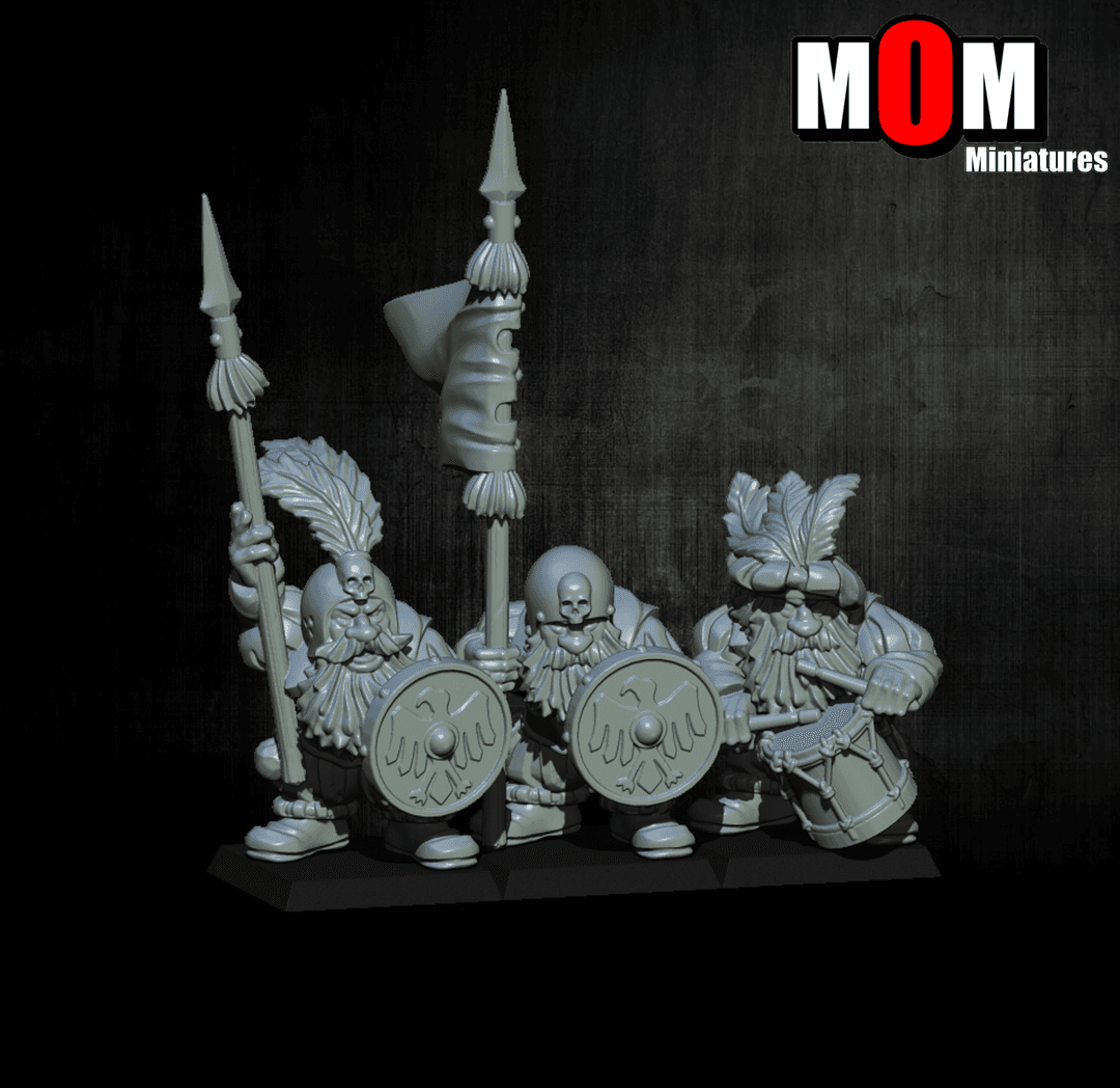 CG Imperial Dwarf Spearmen