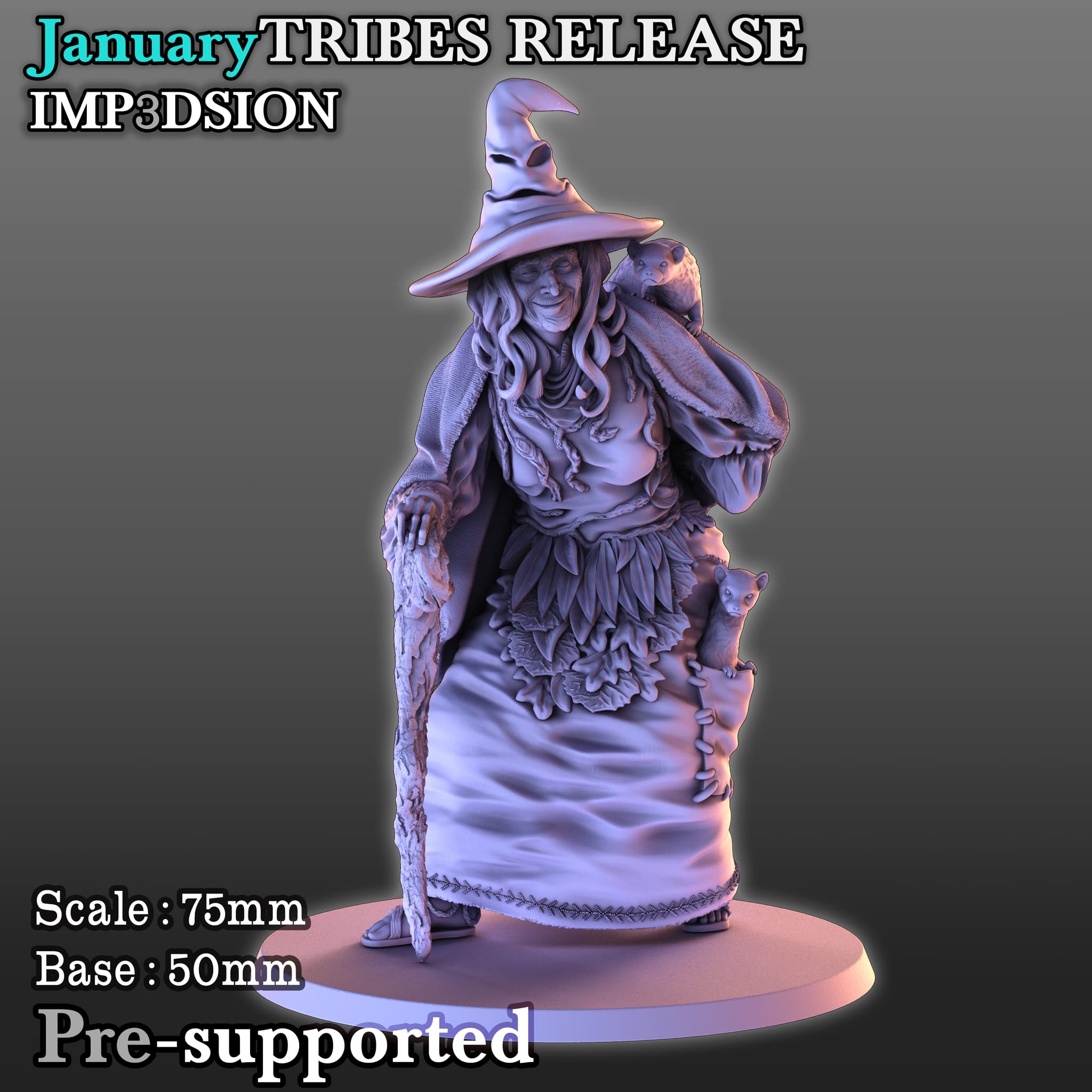 75mm Forest Witch