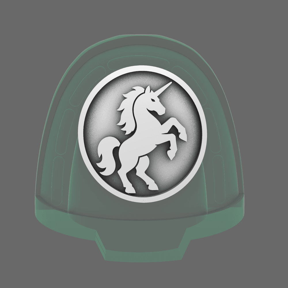 Galactic Knights V10B Shoulder Symbols RIGHT