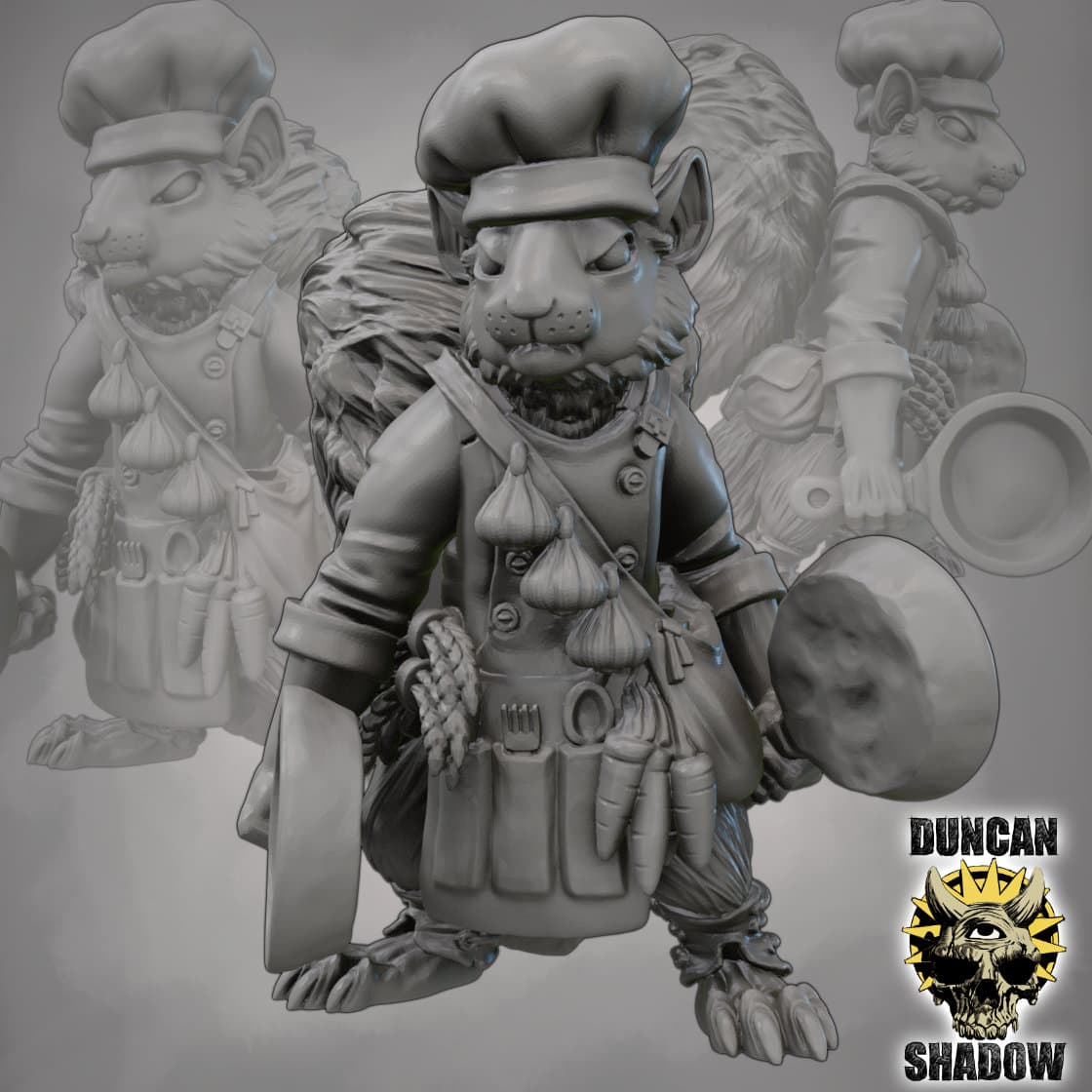 Squirrel Folk Cook (Pre Supported)