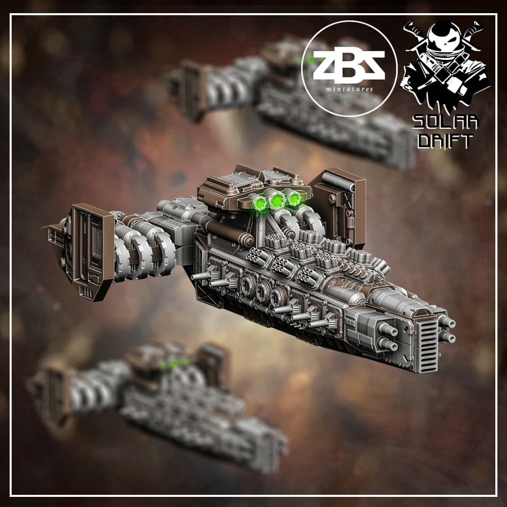 Pirate battleship (Solar Drift)
