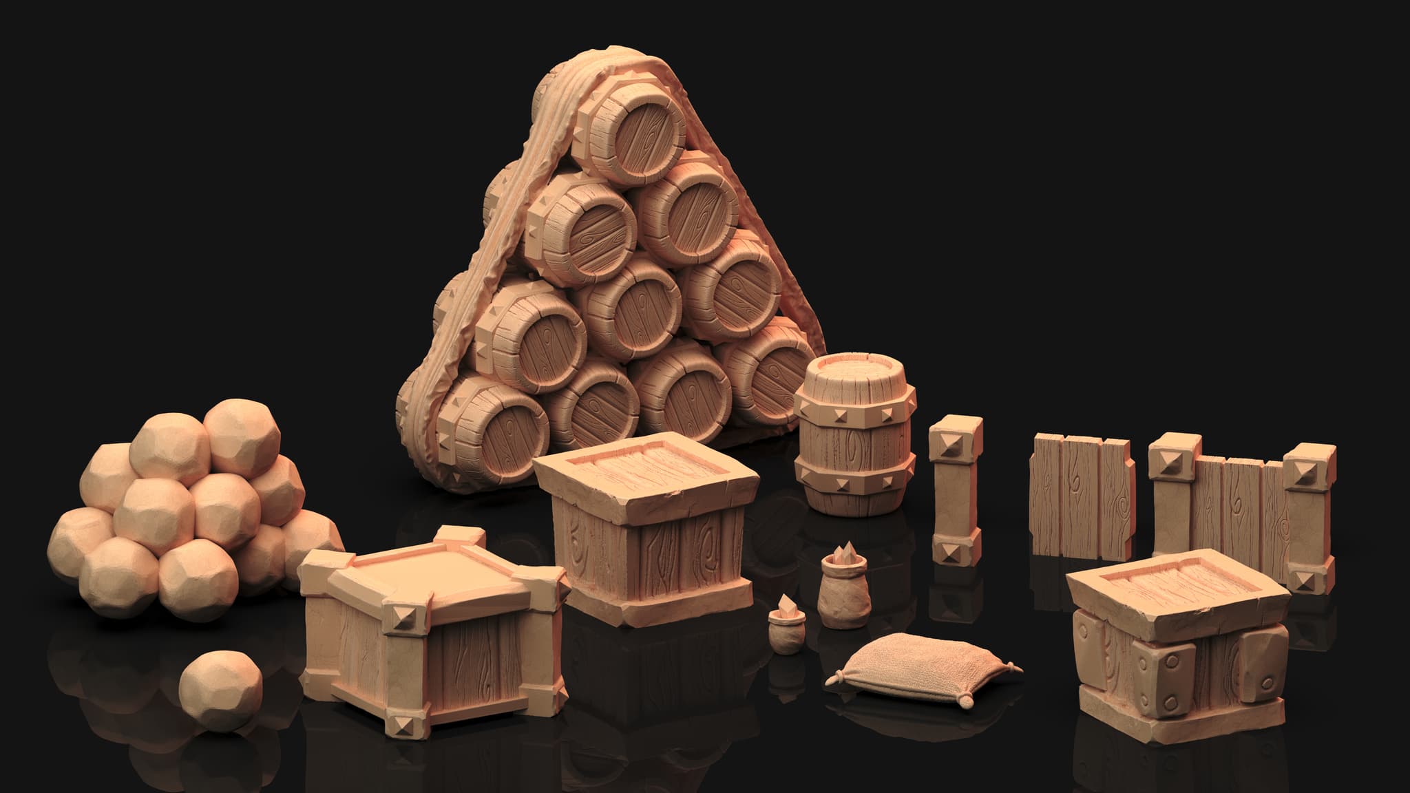 Assets collection Pre-supported