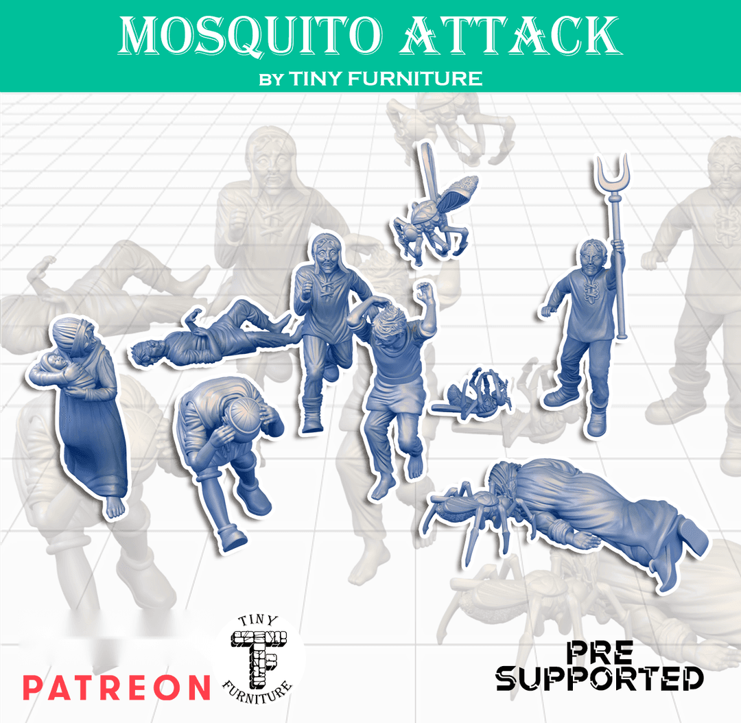 Mosquito Attack (Goldfield Peasants)