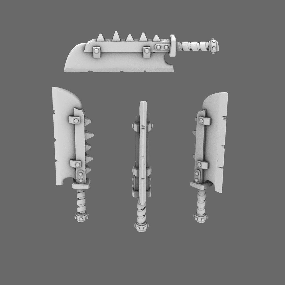 Space Orcs Cleavers NOHAND