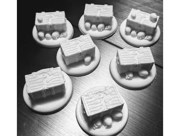 Fantasy Wargame Terrain - Clue Marker Objectives