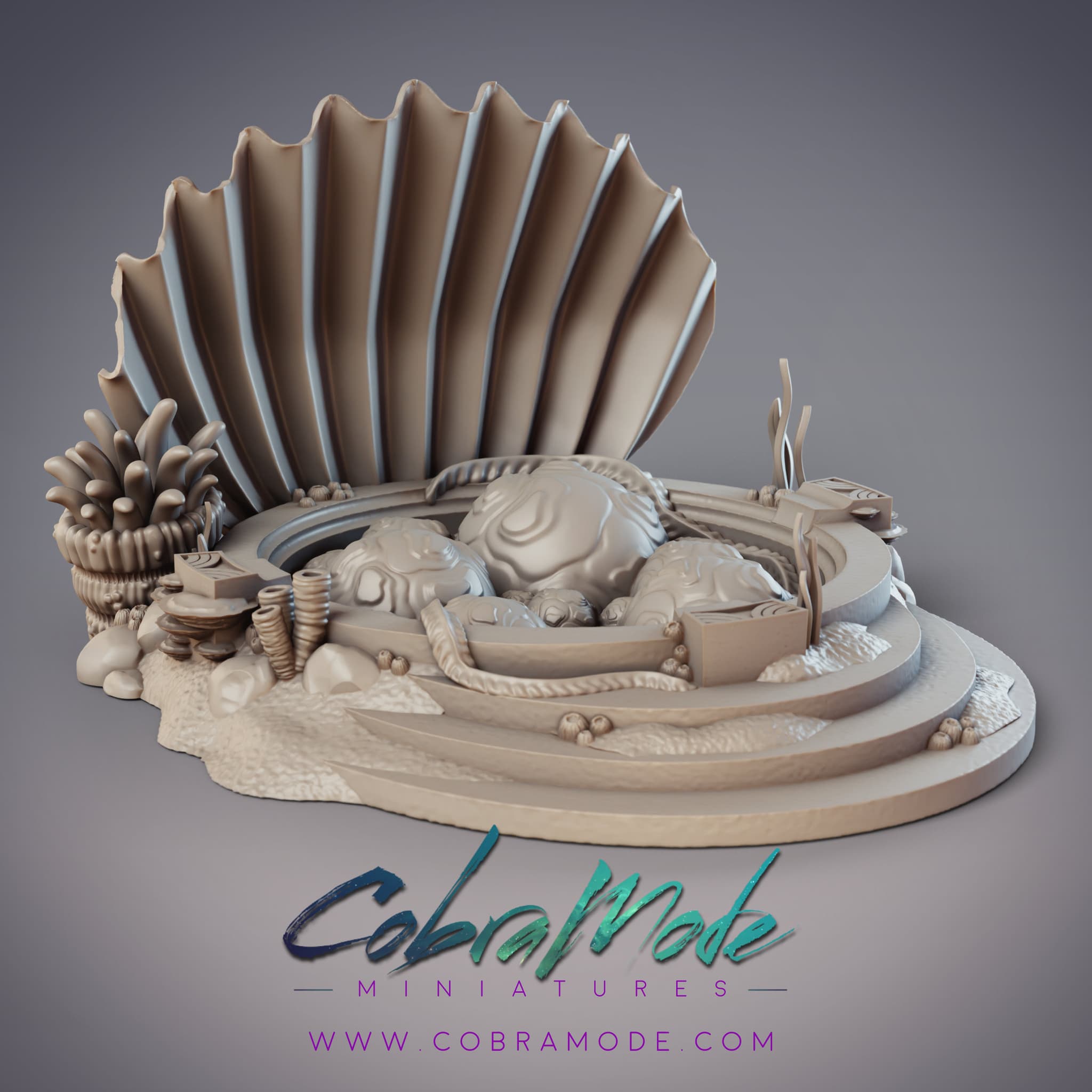Giant Pearls and Shell Scatter Terrain