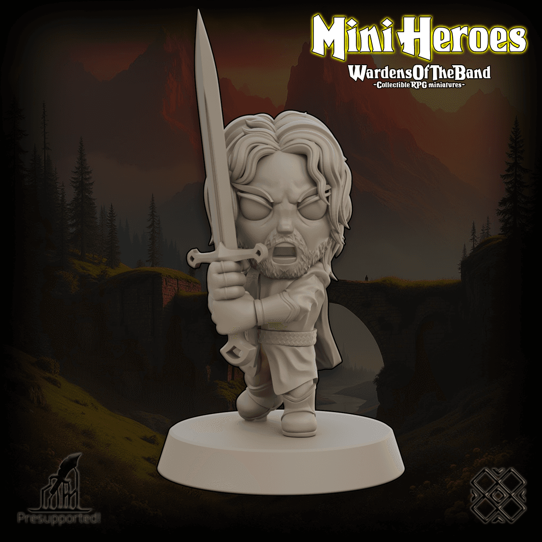 Mini Heroes - Berron the Leader