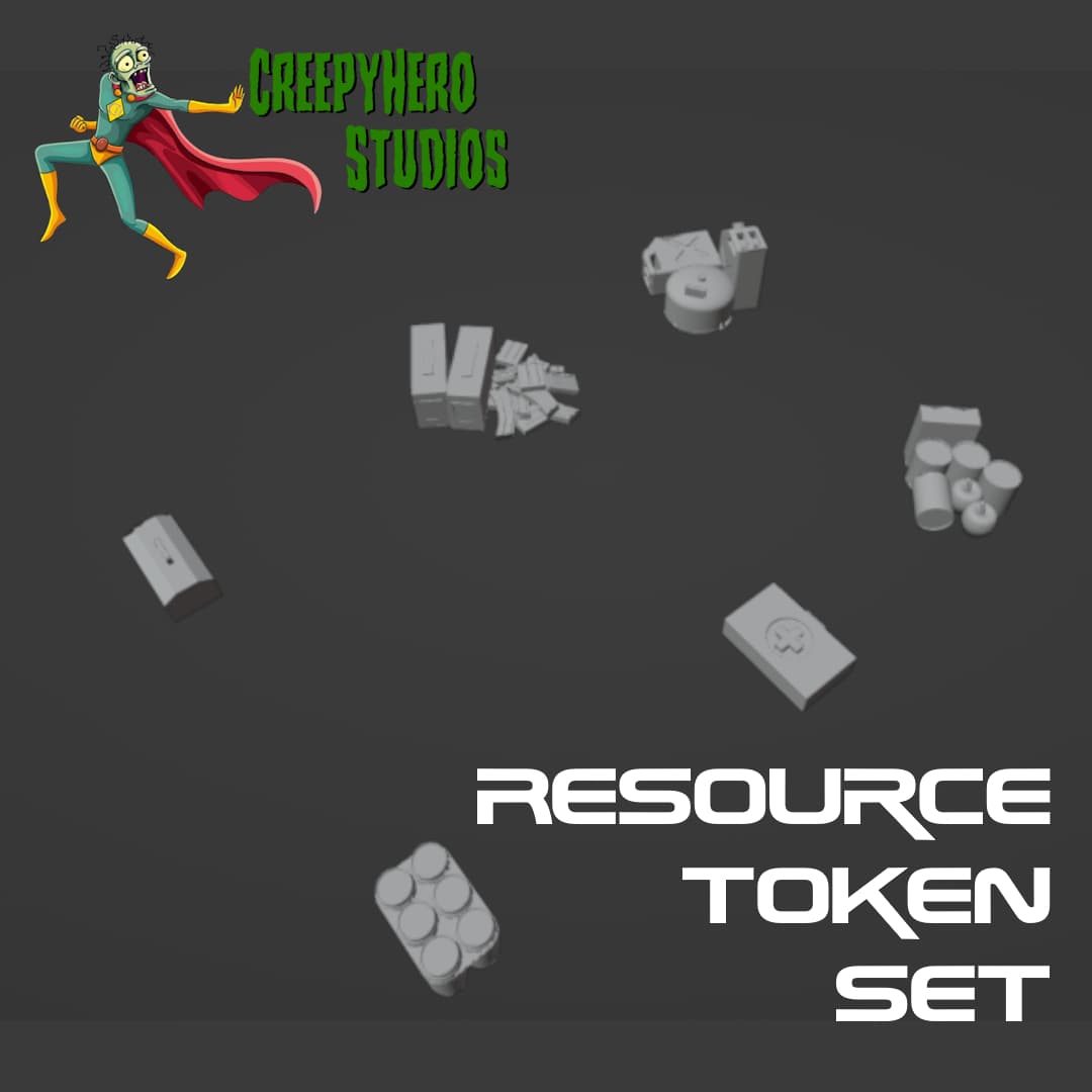 Modern Resource Tokens Set