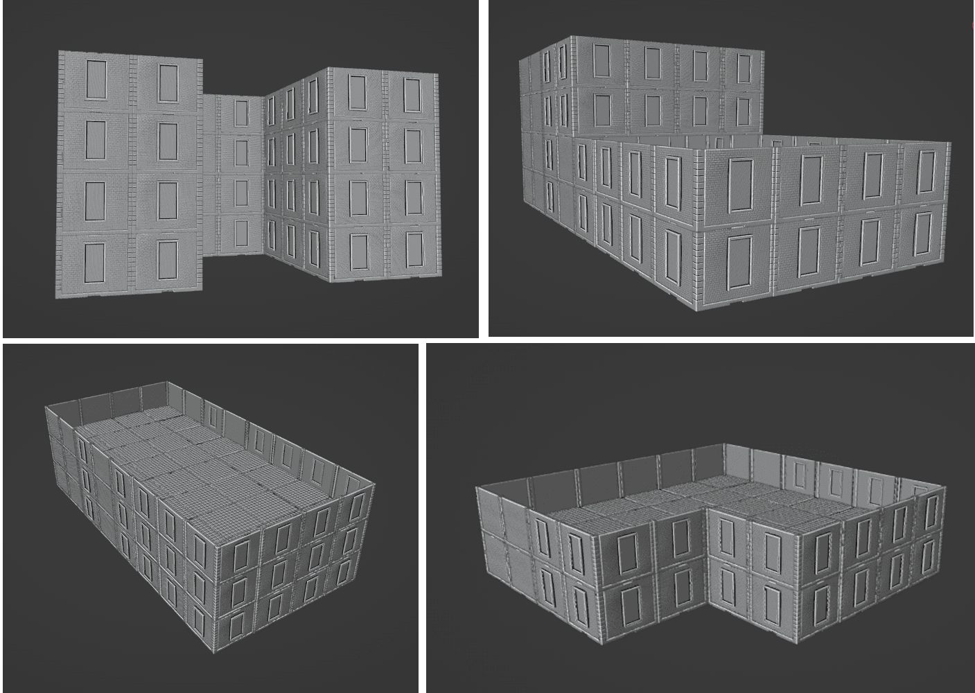 Thirteen Stories Modular Building Base Files