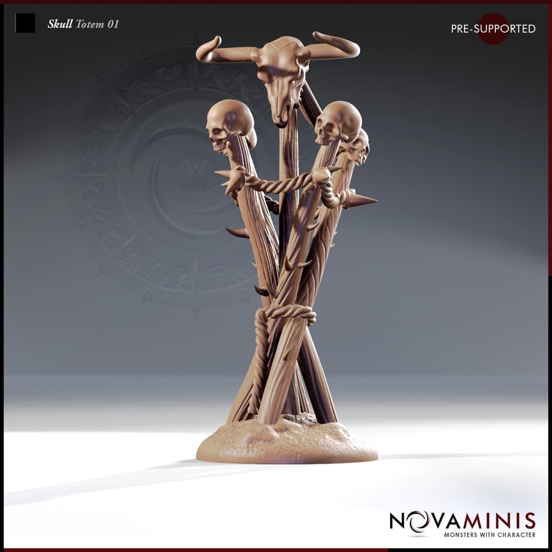 Skull Totem 01
