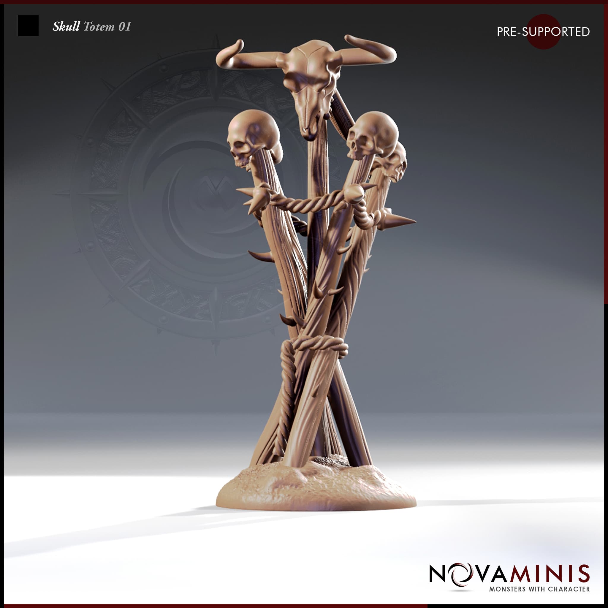 Skull Totem 01