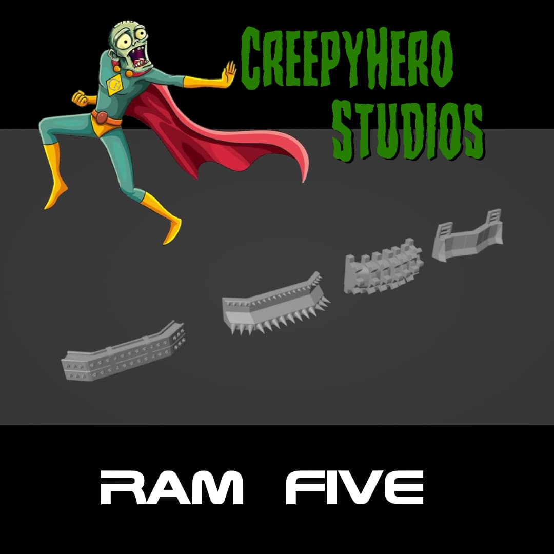 Gaslands Ram Five Set