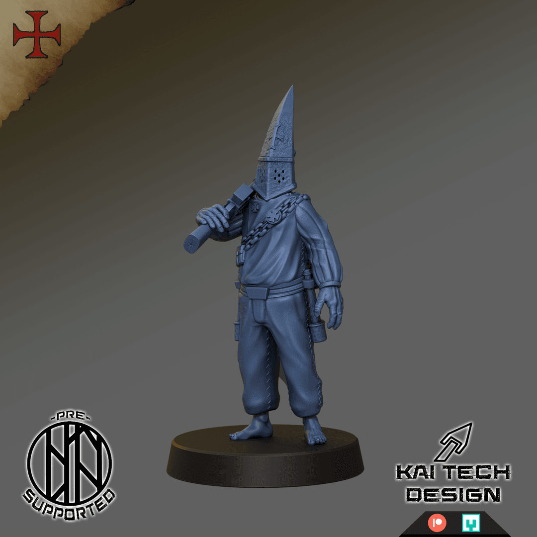 Devoted Cultists - Soldier 4, assault rifle