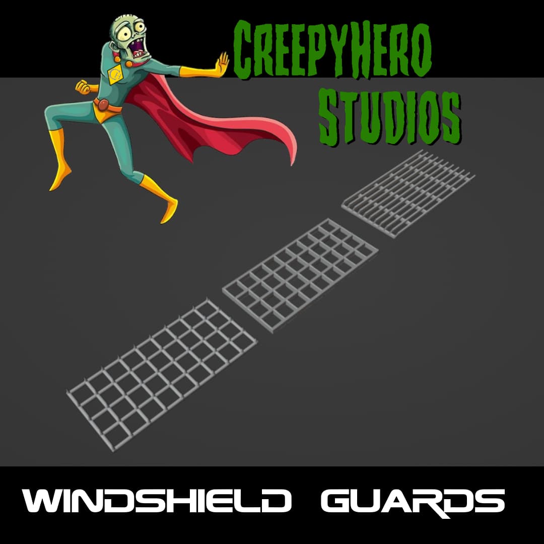 Gaslands Windshield Cover Set