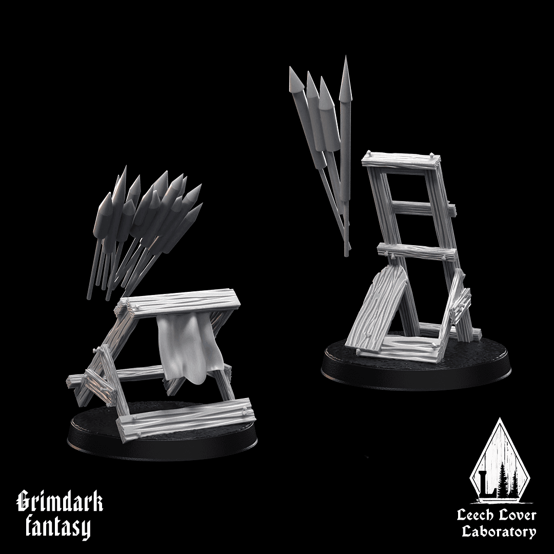  Rocket Battery for miniature-agnostic grimdark wargames