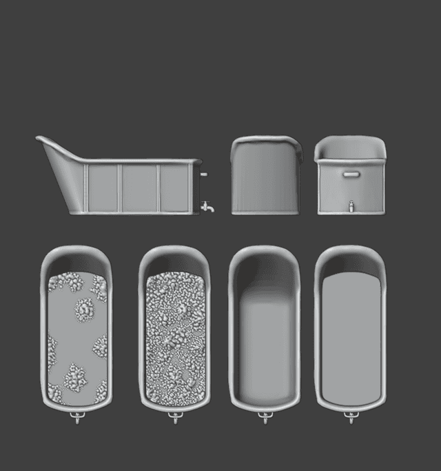 Wild West Bathtub Set