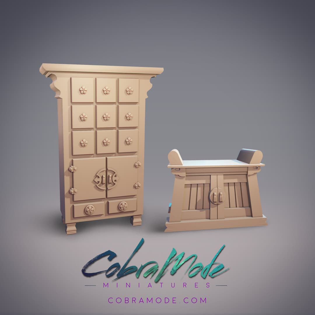Chest of Drawers and Dresser Furniture (Supportless)