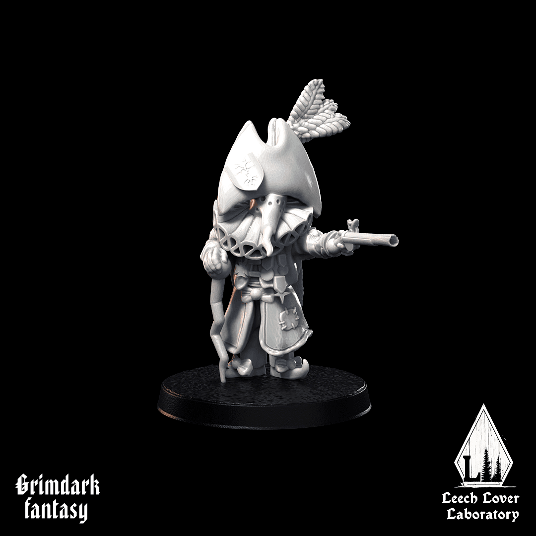 Monsieur François Racine snob for miniature-agnostic grimdark wargames