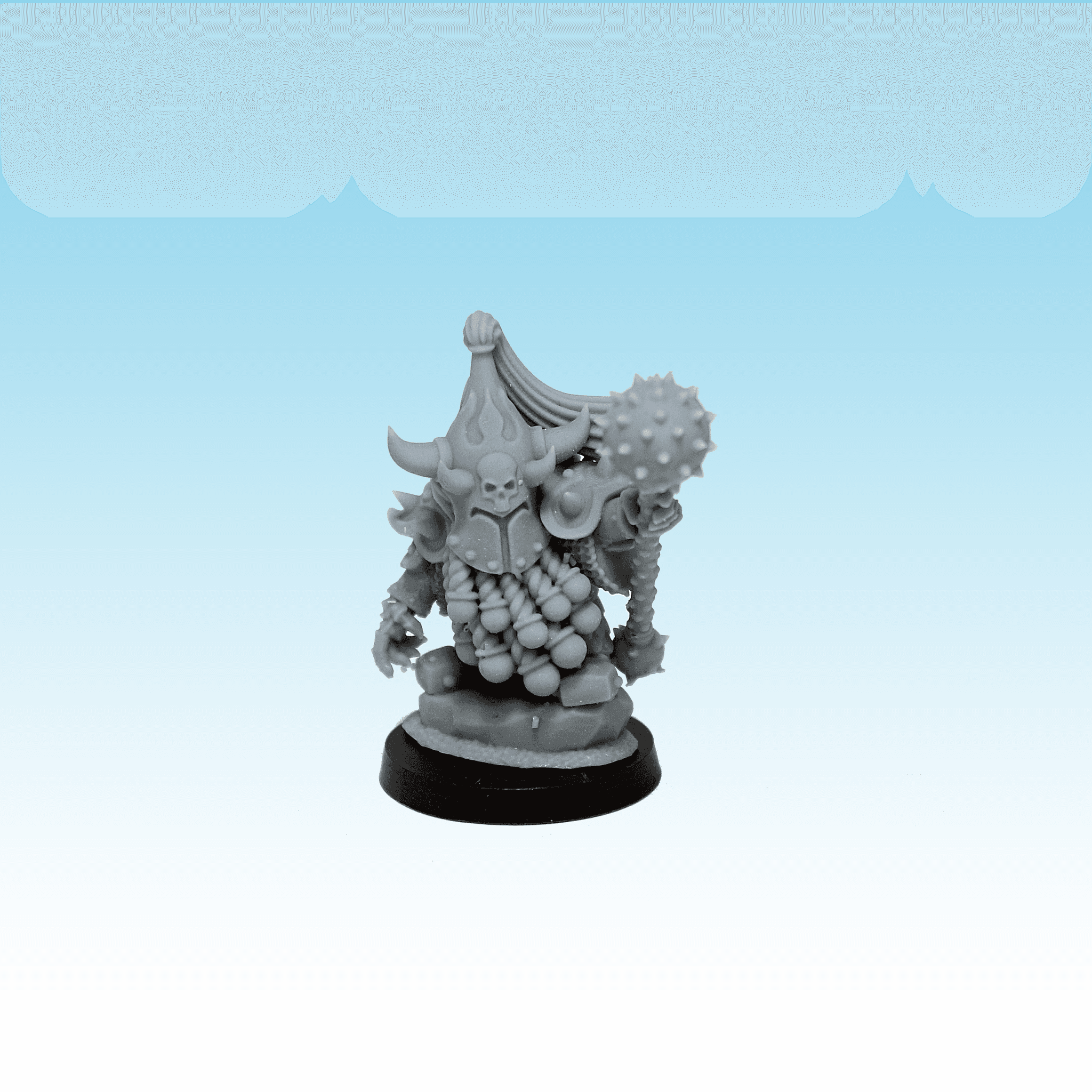 Dwarf with mace champion