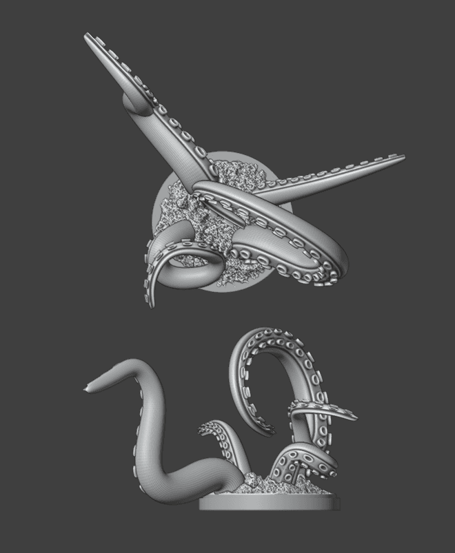 28mm Scale Tentacle Creature One
