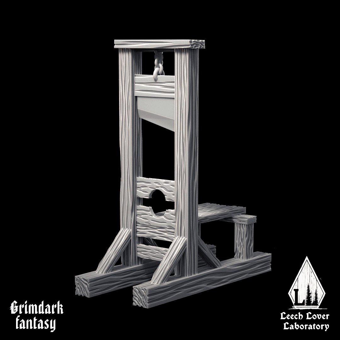Tall Man (Guillotine) for miniature-agnostic grimdark wargames