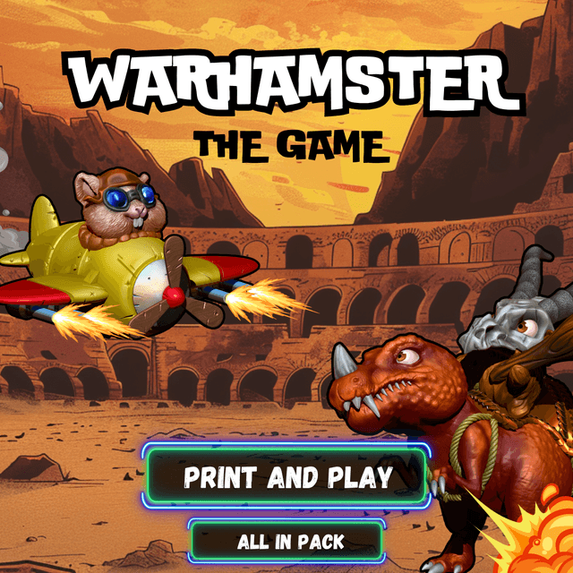 WARHAMSTER THE GAME - ALL IN PACK 