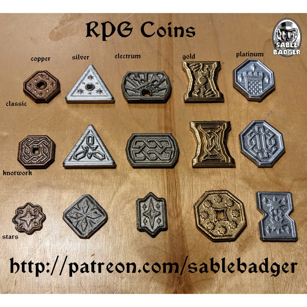 RPG Coins - Set 1