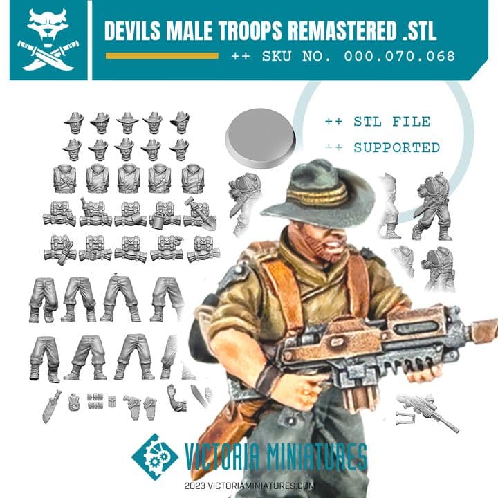 Devils Male Troops Remastered