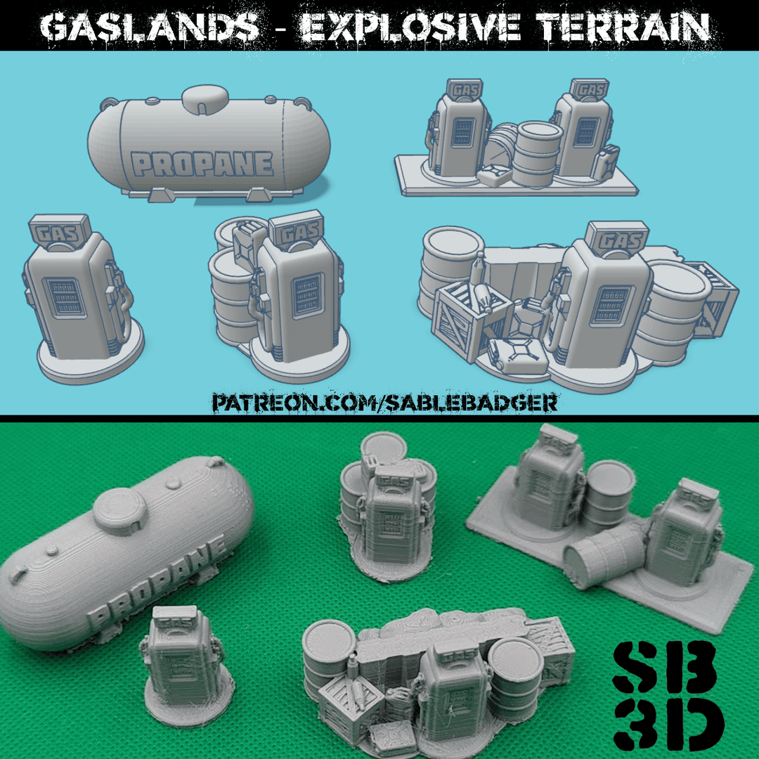 Gaslands - Explosive Terrain