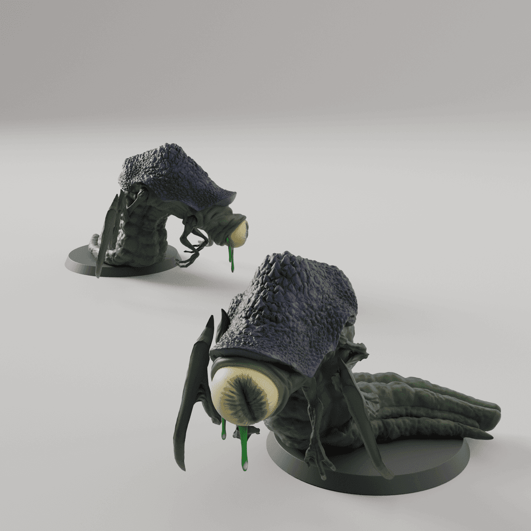 Lovecraftian Manager monster (2 miniatures)
