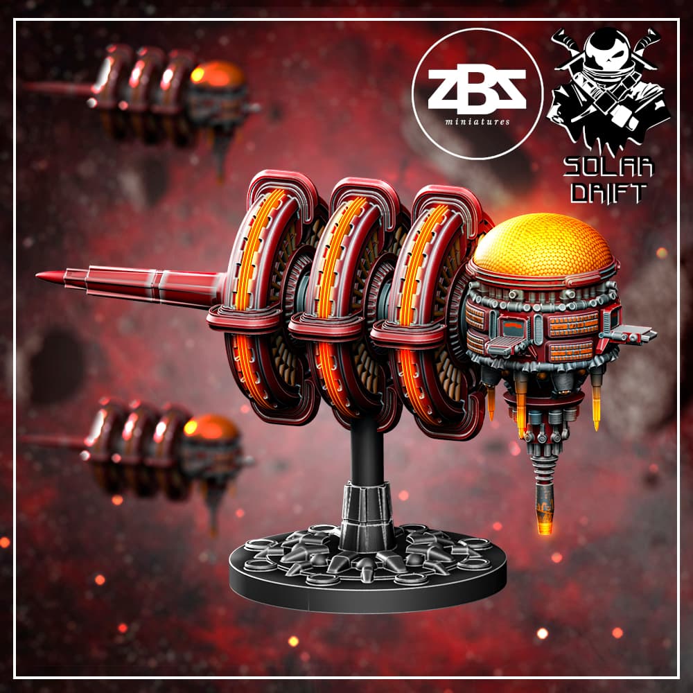 Cult Guard space station (Solar Drift)