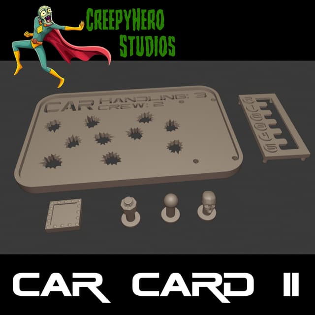 Gaslands Car Card Two