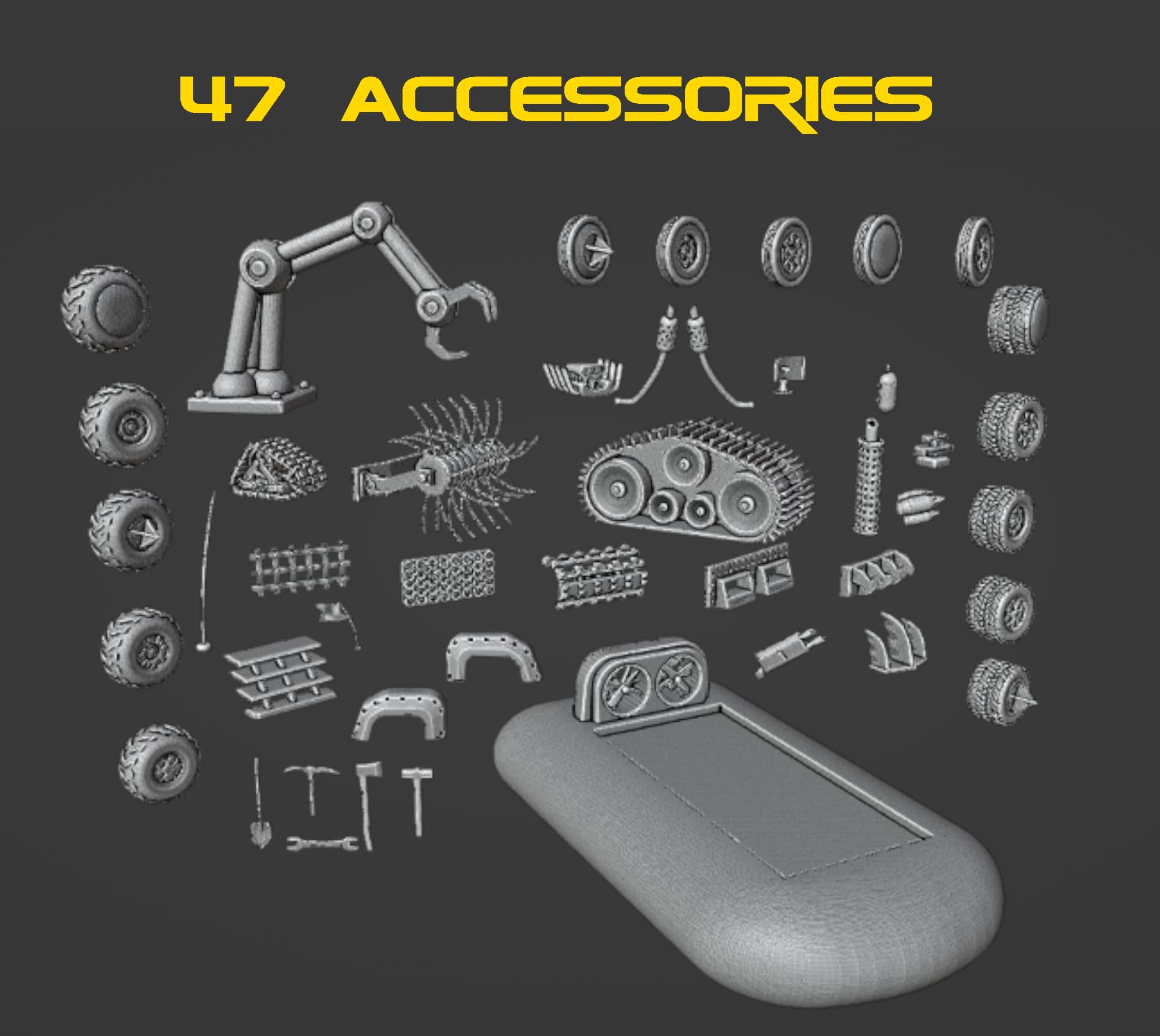 Post Apocalyptic Vehicular Combat Accessories