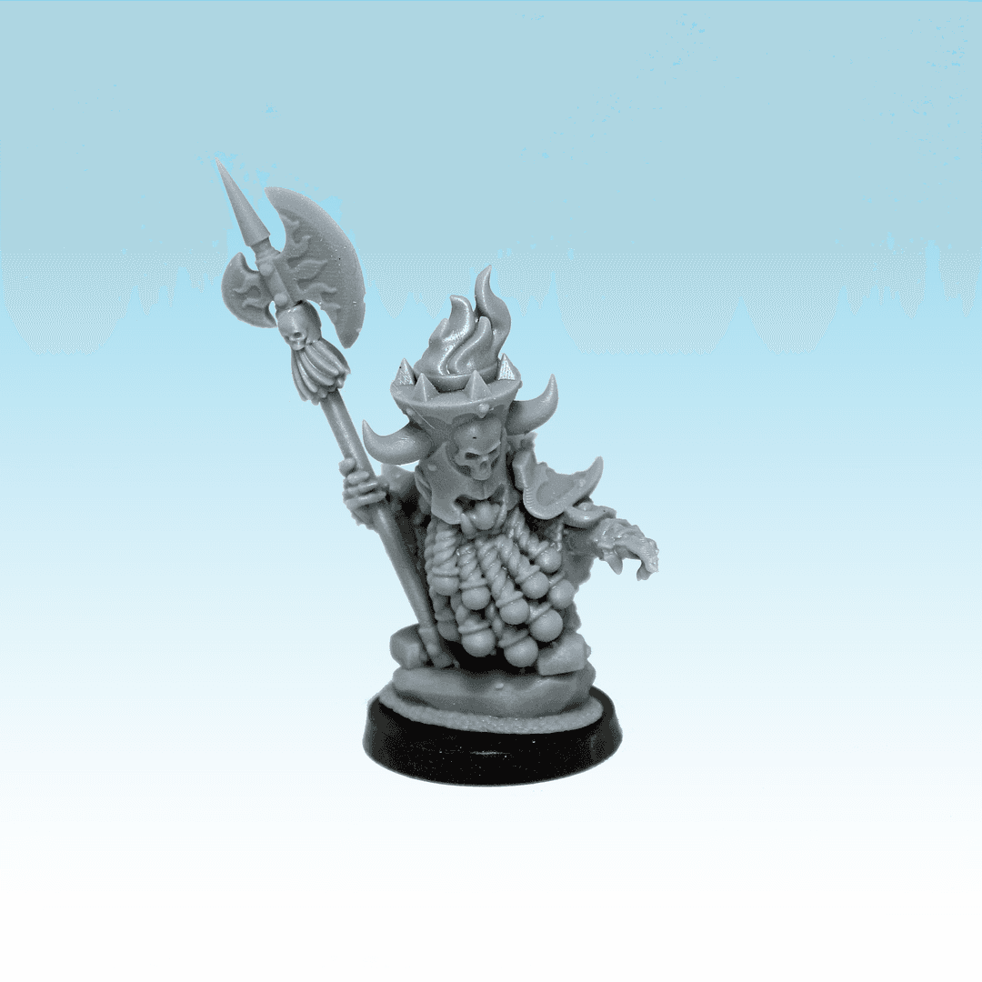 Dwarf Fire Halberdier Champion