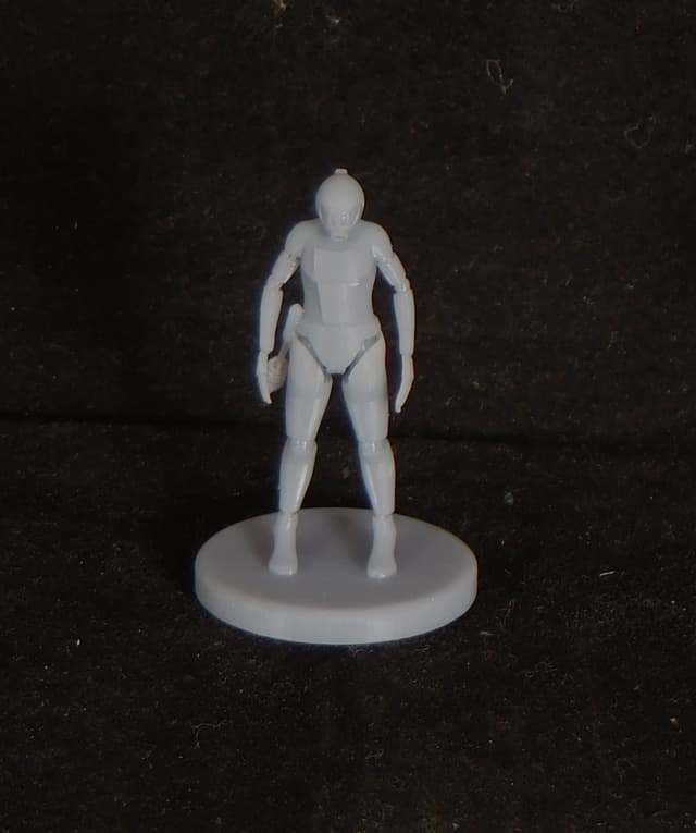 Science Fiction Sentry Bot One Miniature