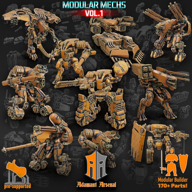 Modular Mechs Builder Vol.1