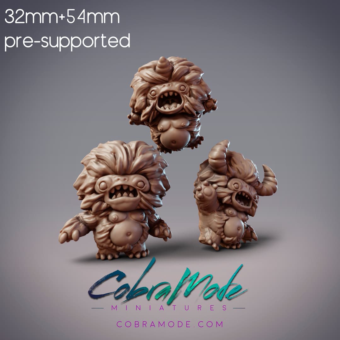 Yeti Gremlins - Xuehou Snow Goblins (Pre-supported)
