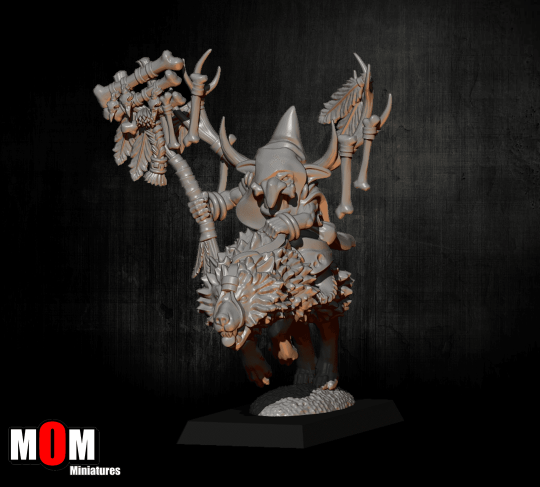 Goblin Shaman in Wolf