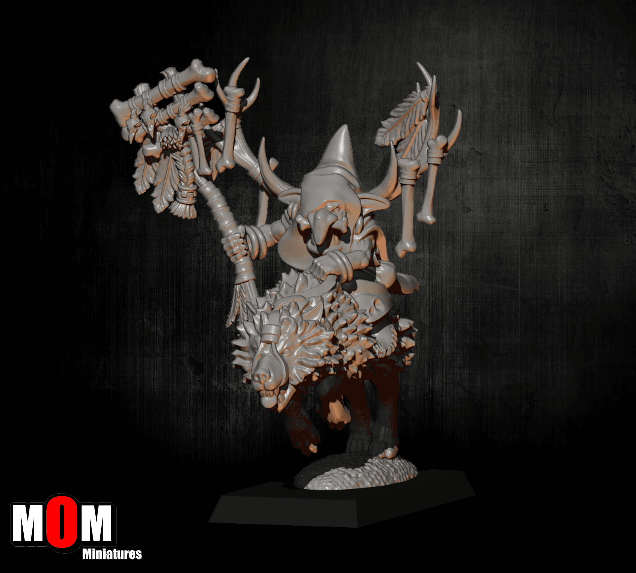 Goblin Shaman in Wolf